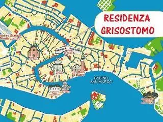 Hotel Residenza Grisostomo Benátky Penzion
